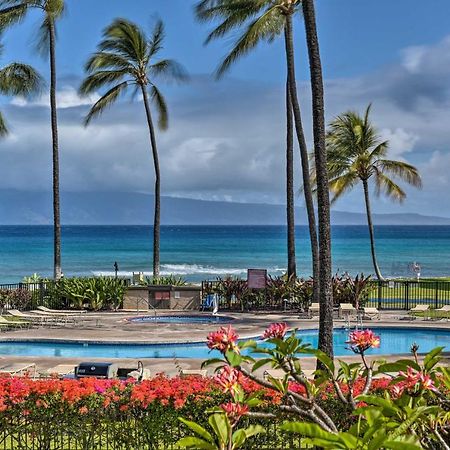 Lahaina Resort Retreat With Pool And Ocean Views! Kahana Екстериор снимка